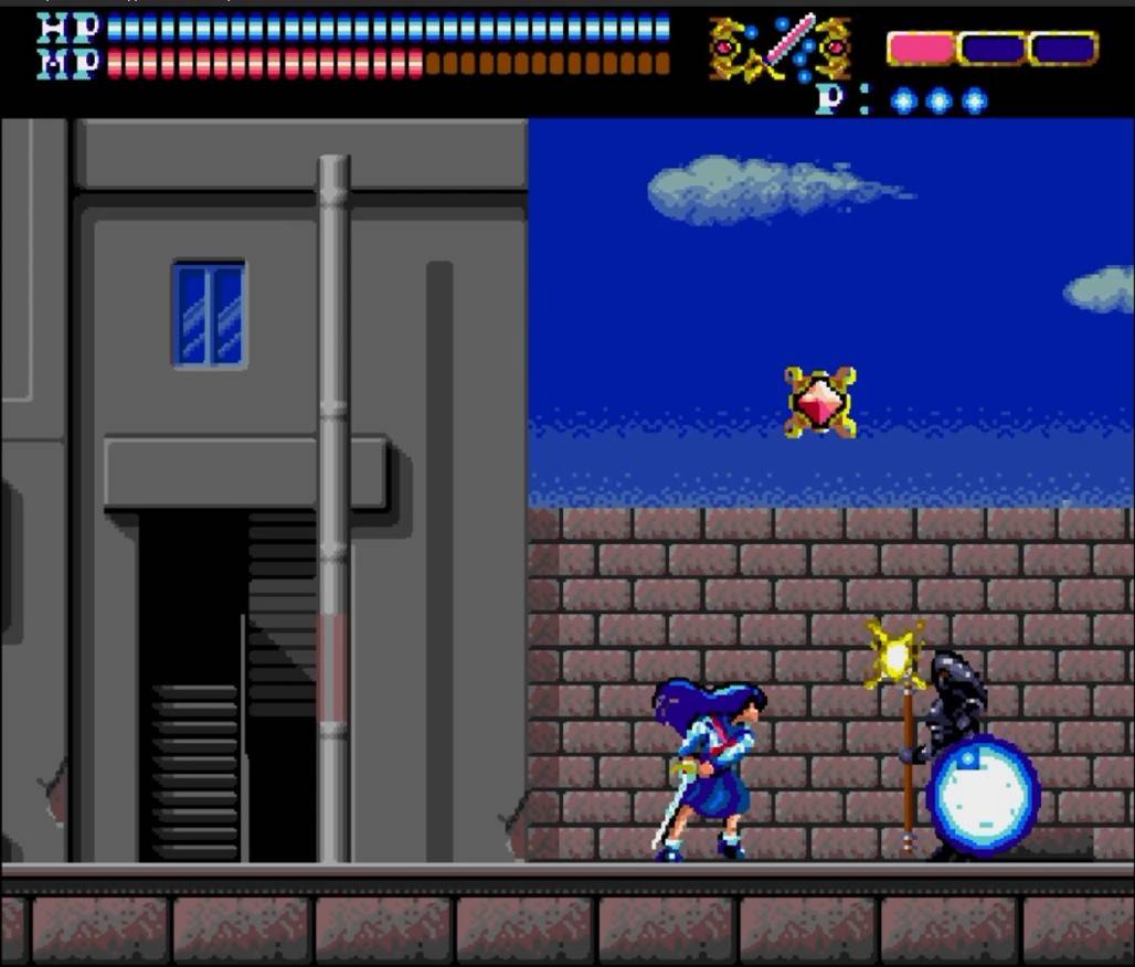 Valis The Fantasm Soldier - геймплей игры Sega Mega Drive\Genesis